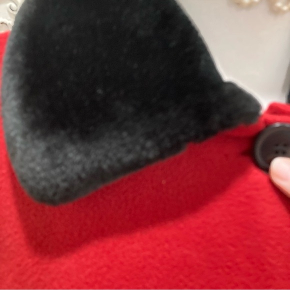 Vintage Le Moda red and black cloak/cape - Picture 4 of 9